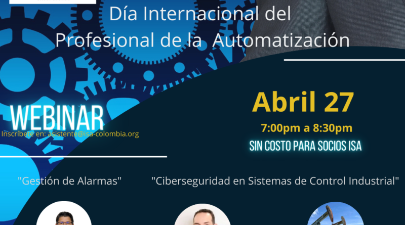 Webinar «Día del Profesional de la Automatización»