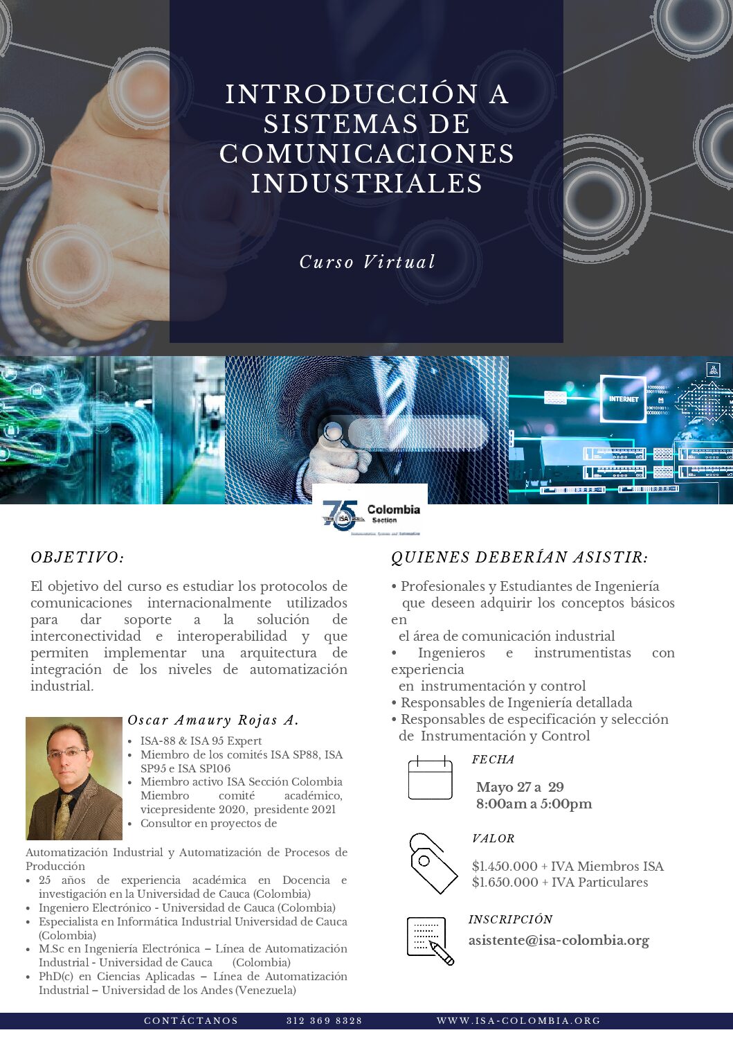 Curso Virtual: Introducción a los Sistemas de Comunicaciones Industriales