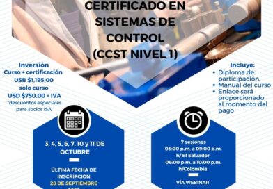 CCST-Curso preparatorio de Técnico Certificado en Sistemas de Control Nivel 1